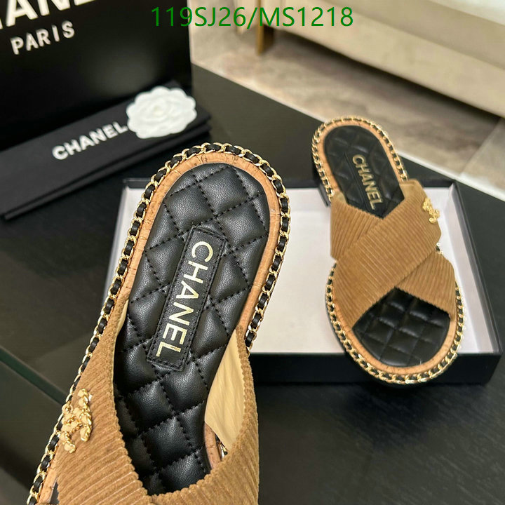 Women Shoes-Chanel Code: MS1218 $: 119USD