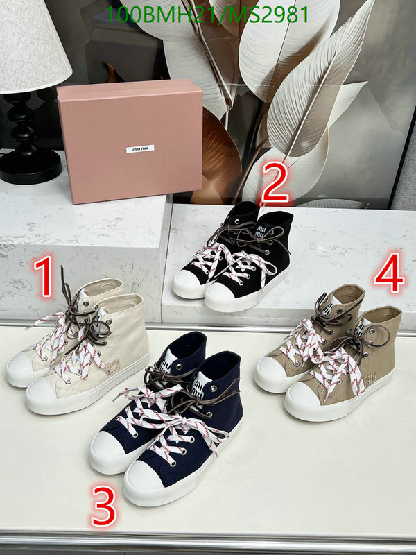 Women Shoes-Miu Miu Code: MS2981 $: 100USD