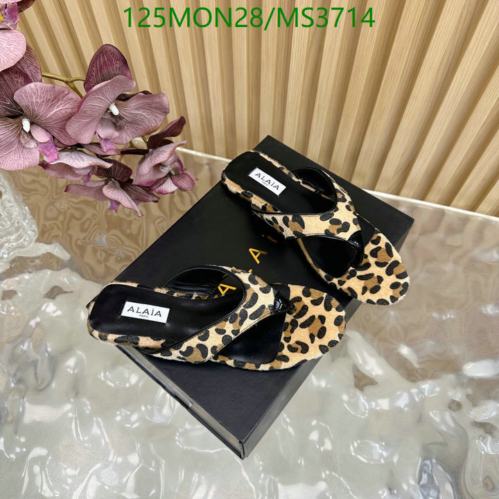 Women Shoes-ALAIA Code: MS3714 $: 125USD