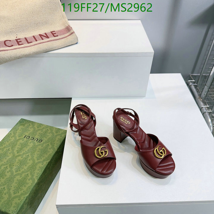 Women Shoes-Gucci Code: MS2962 $: 119USD
