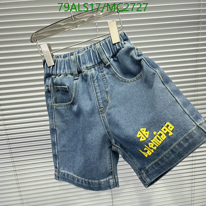 Kids Clothing-Balenciaga Code: MC2727 $: 79USD