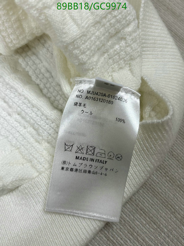 Clothing-Thom Browne Code: GC9974 $: 89USD