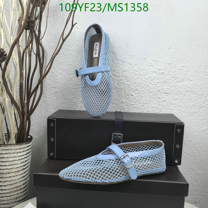 Women Shoes-ALAIA Code: MS1358 $: 109USD
