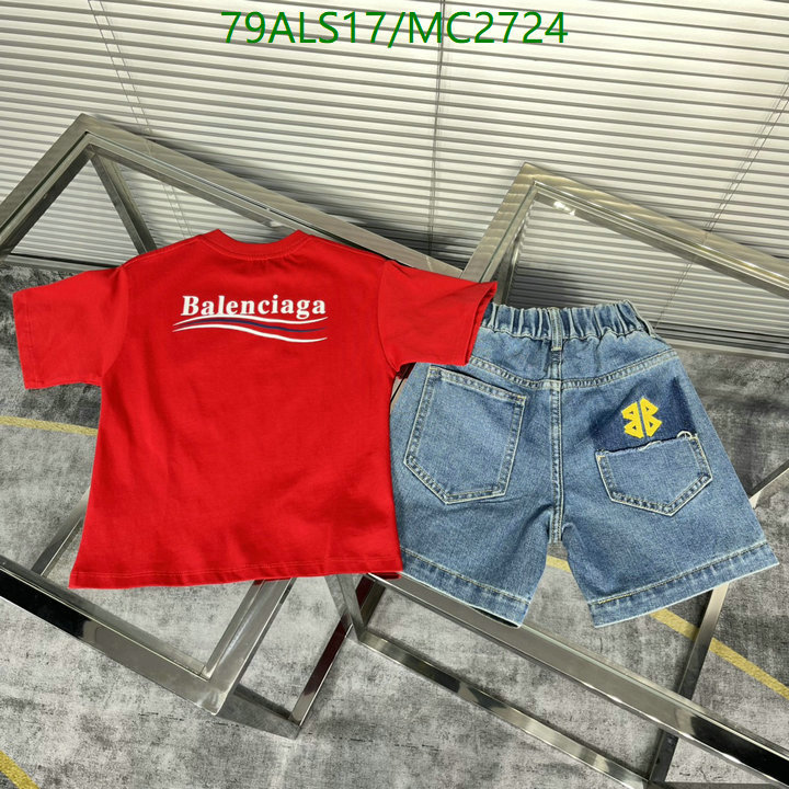 Kids Clothing-Balenciaga Code: MC2724 $: 79USD