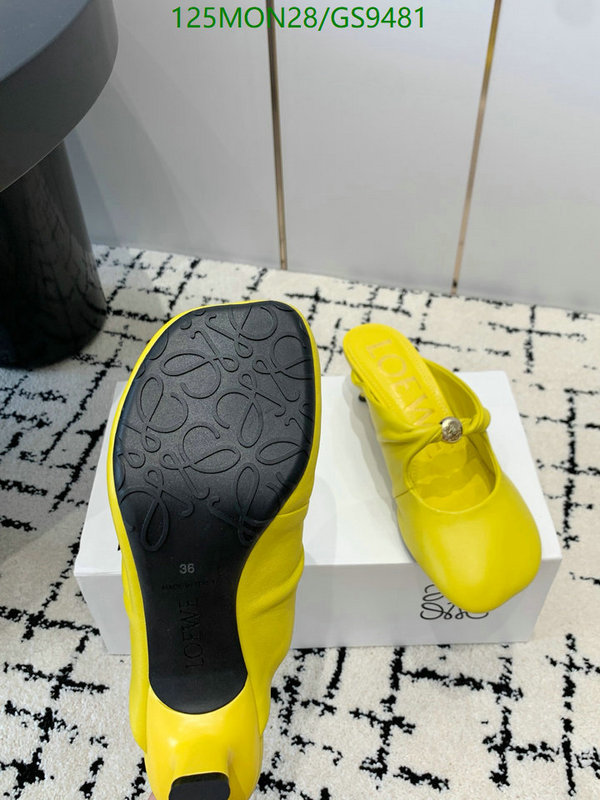 Women Shoes-Loewe Code: GS9481 $: 125USD
