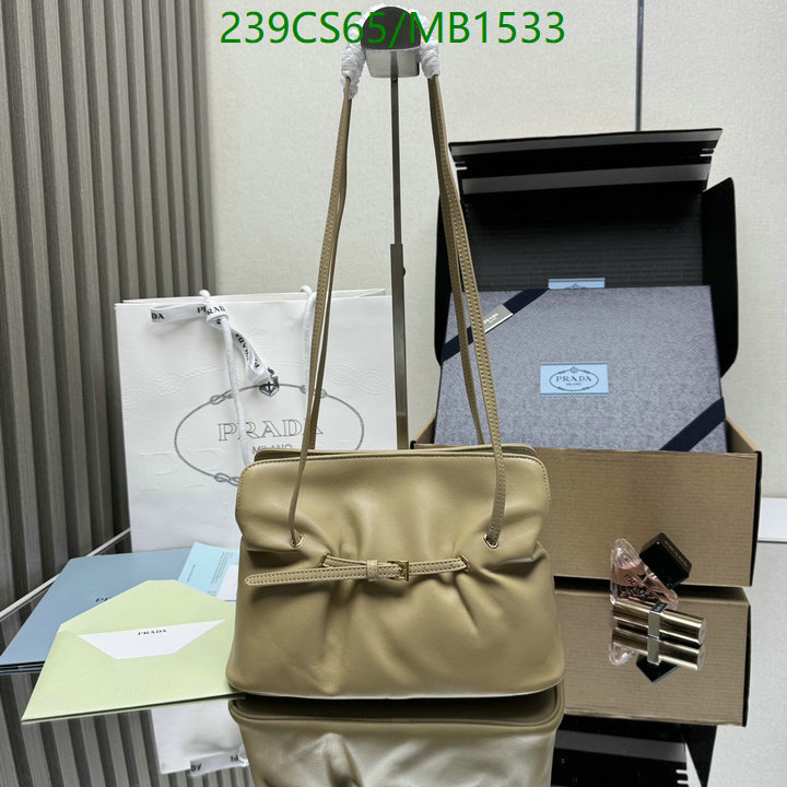 Prada Bag-(Mirror)-Crossbody- Code: MB1533 $: 239USD