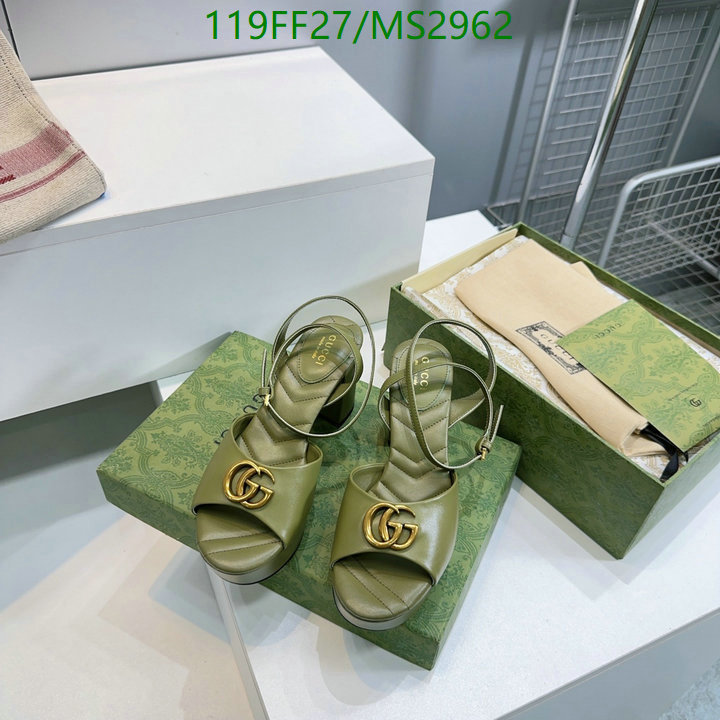 Women Shoes-Gucci Code: MS2962 $: 119USD