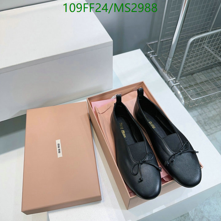 Women Shoes-Miu Miu Code: MS2988 $: 109USD