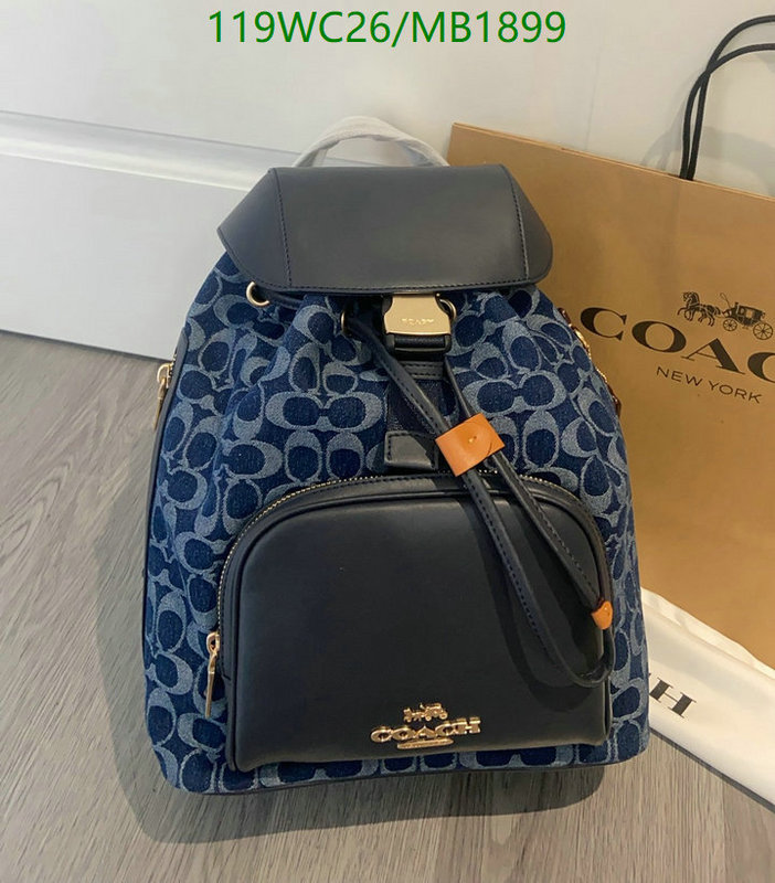 Coach Bag-(4A)-Backpack- Code: MB1899