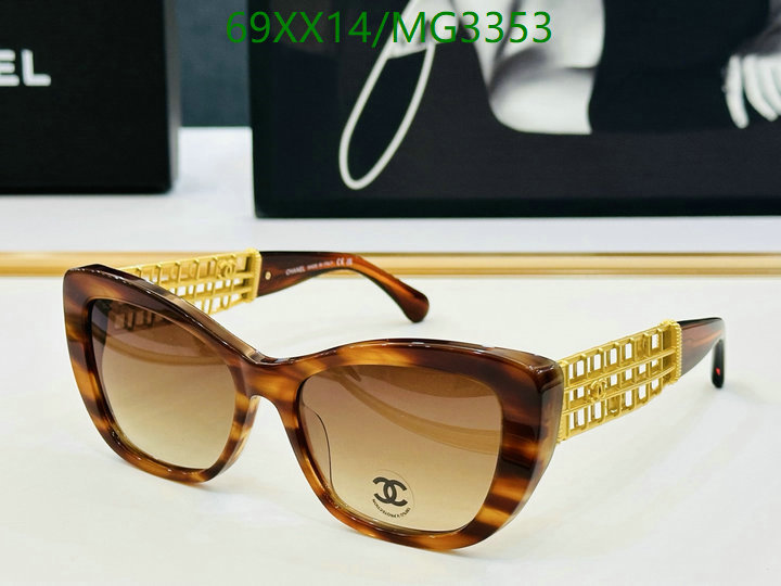 Glasses-Chanel Code: MG3353 $: 69USD