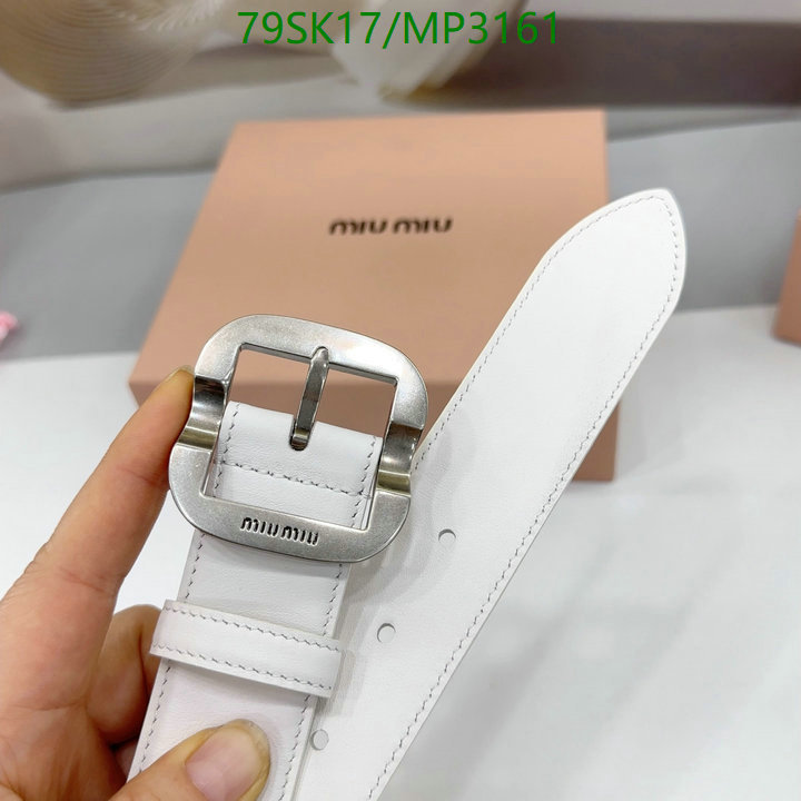 Belts-MIU MIU Code: MP3161 $: 79USD