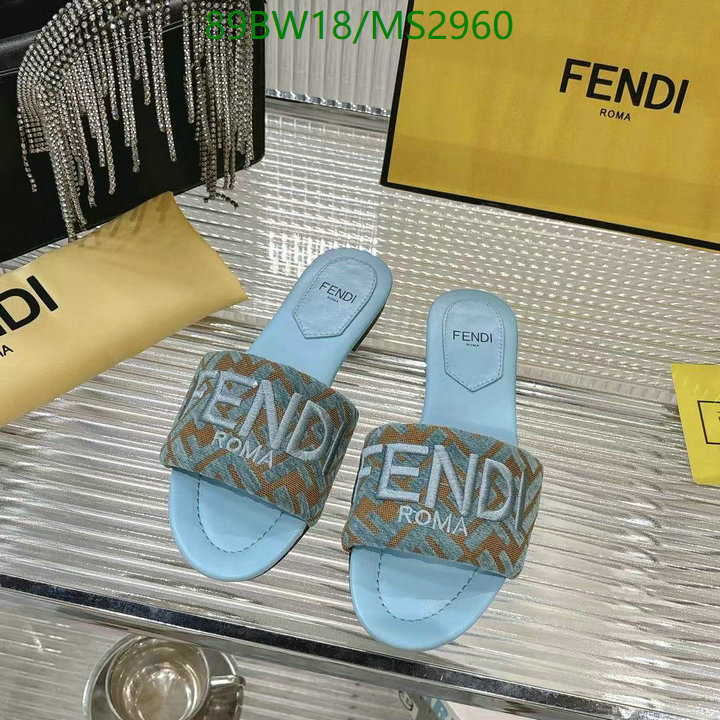 Women Shoes-Fendi Code: MS2960 $: 89USD