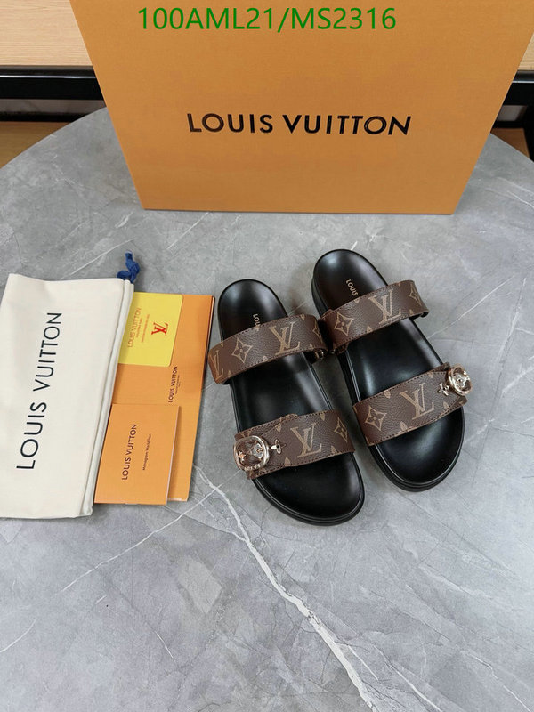Men shoes-LV Code: MS2316 $: 100USD