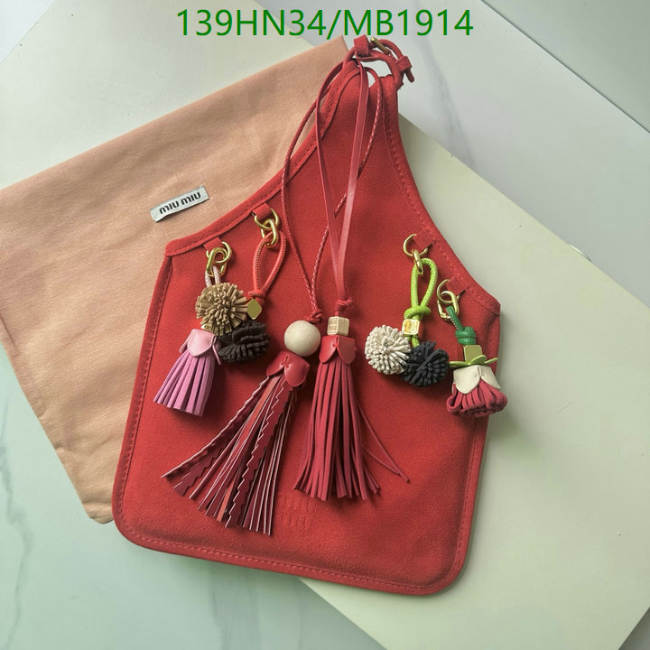 Miu Miu Bag-(4A)-Handbag- Code: MB1914 $: 139USD