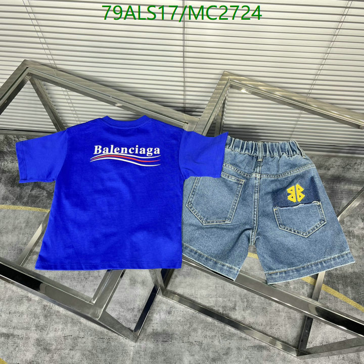 Kids Clothing-Balenciaga Code: MC2724 $: 79USD