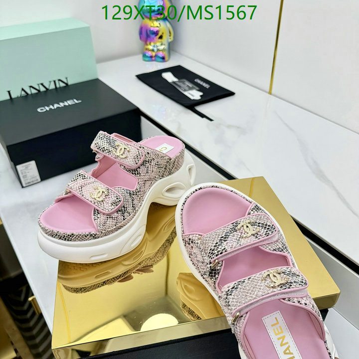 Women Shoes-Chanel Code: MS1567 $: 129USD