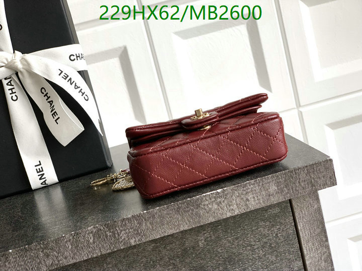Chanel Bag-(Mirror)-Crossbody- Code: MB2600 $: 229USD