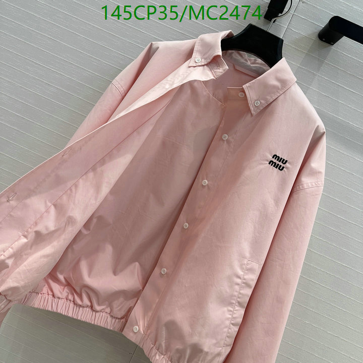 Clothing-MIUMIU Code: MC2474 $: 145USD