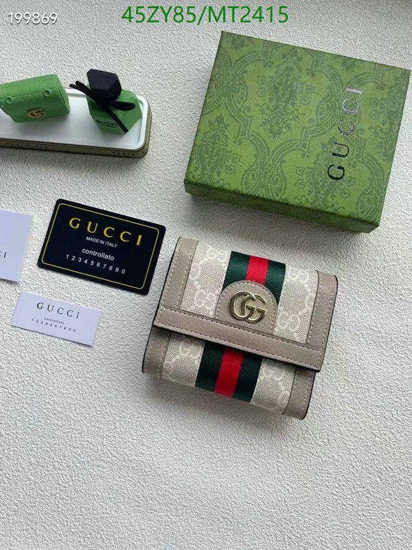 Gucci Bag-(4A)-Wallet- Code: MT2415 $: 45USD