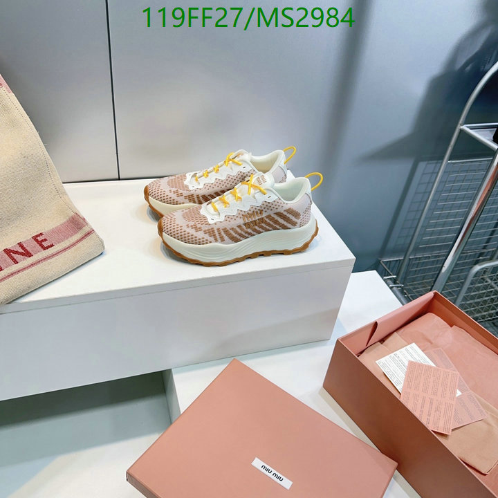 Women Shoes-Miu Miu Code: MS2984 $: 119USD
