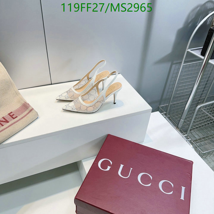 Women Shoes-Gucci Code: MS2965 $: 119USD