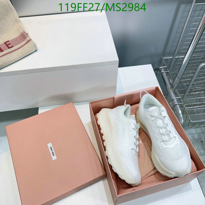 Women Shoes-Miu Miu Code: MS2984 $: 119USD