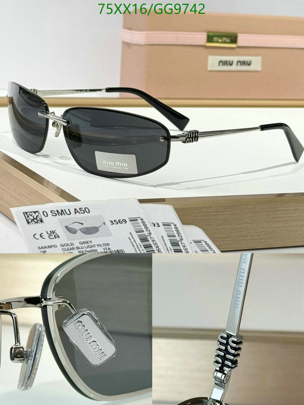 Glasses-MiuMiu Code: GG9742 $: 75USD