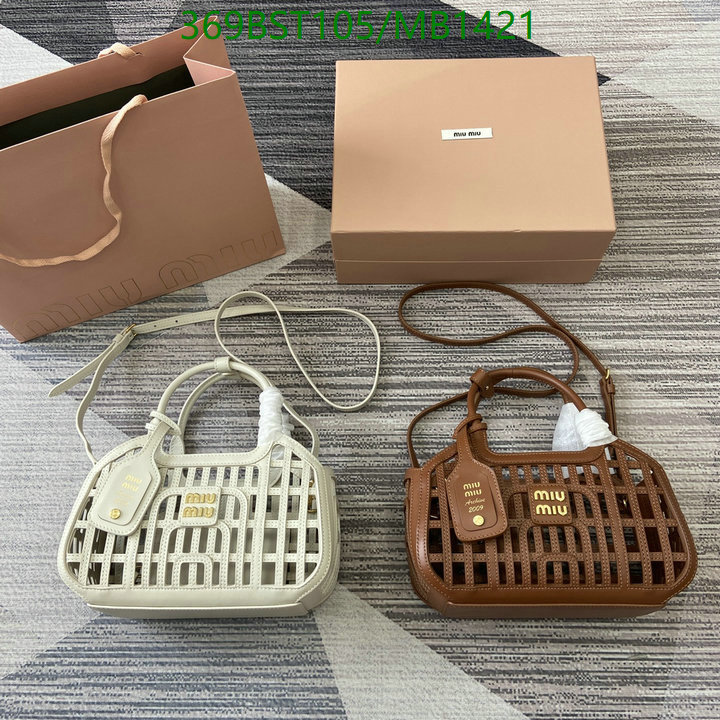 Miu Miu Bag-(Mirror)-Crossbody- Code: MB1421 $: 369USD