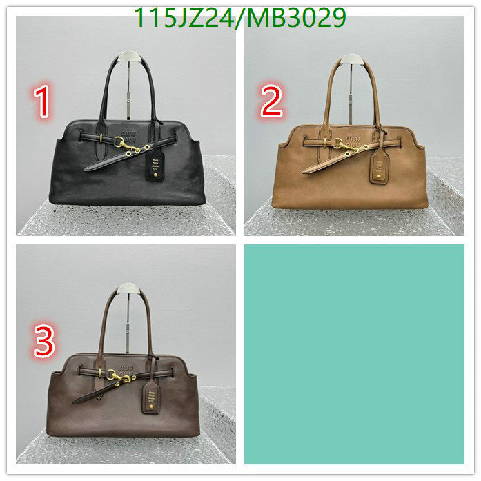 Miu Miu Bag-(4A)-Handbag- Code: MB3029 $: 115USD