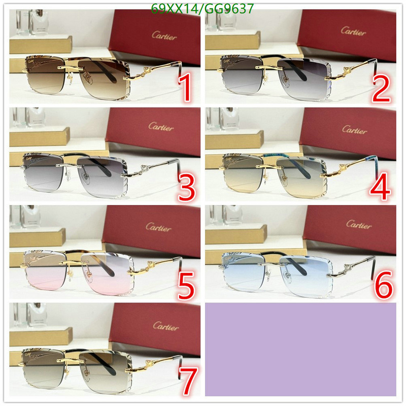 Glasses-Cartier Code: GG9637 $: 69USD