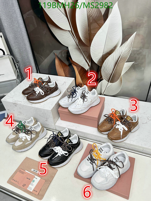 Women Shoes-Miu Miu Code: MS2982 $: 119USD
