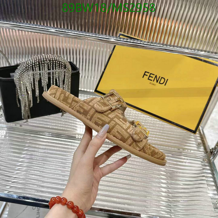 Women Shoes-Fendi Code: MS2958 $: 89USD