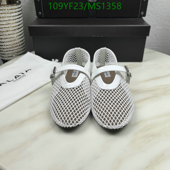 Women Shoes-ALAIA Code: MS1358 $: 109USD