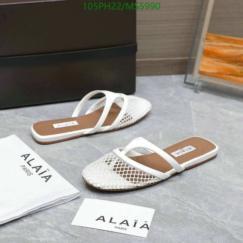 Women Shoes-ALAIA Code: MS5990 $: 105USD