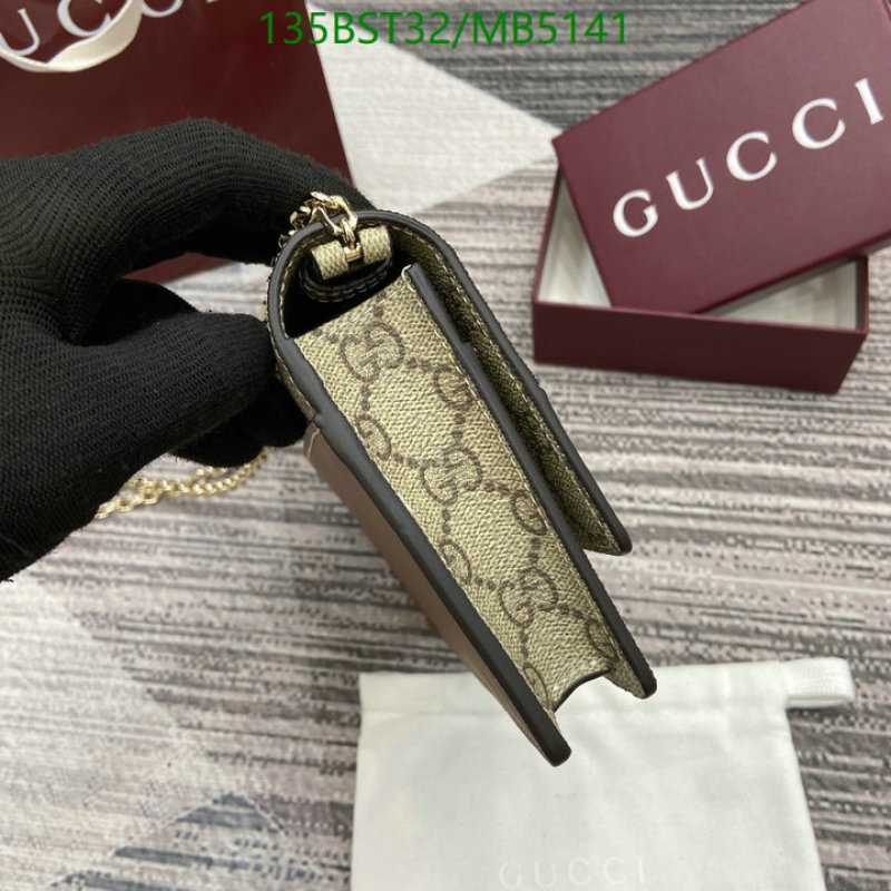 Gucci Bag-(Mirror)-Crossbody- Code: MB5141 $: 135USD