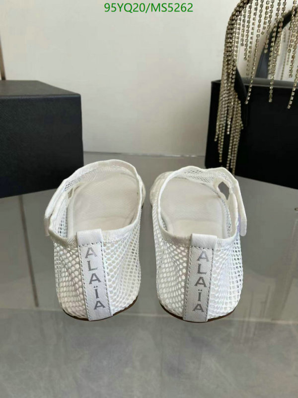 Women Shoes-ALAIA Code: MS5262 $: 95USD