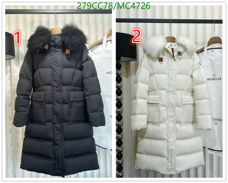 Down jacket Women-Moncler Code: MC4726 $: 279USD
