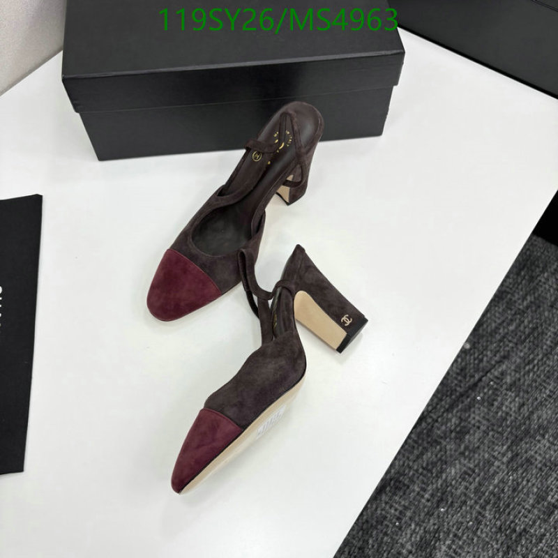Women Shoes-Chanel Code: MS4963 $: 119USD