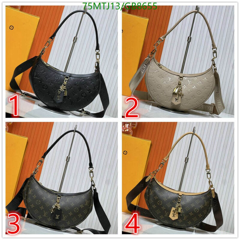 LV Bag-(4A)-Pochette MTis Bag- Code: GB8655 $: 75USD