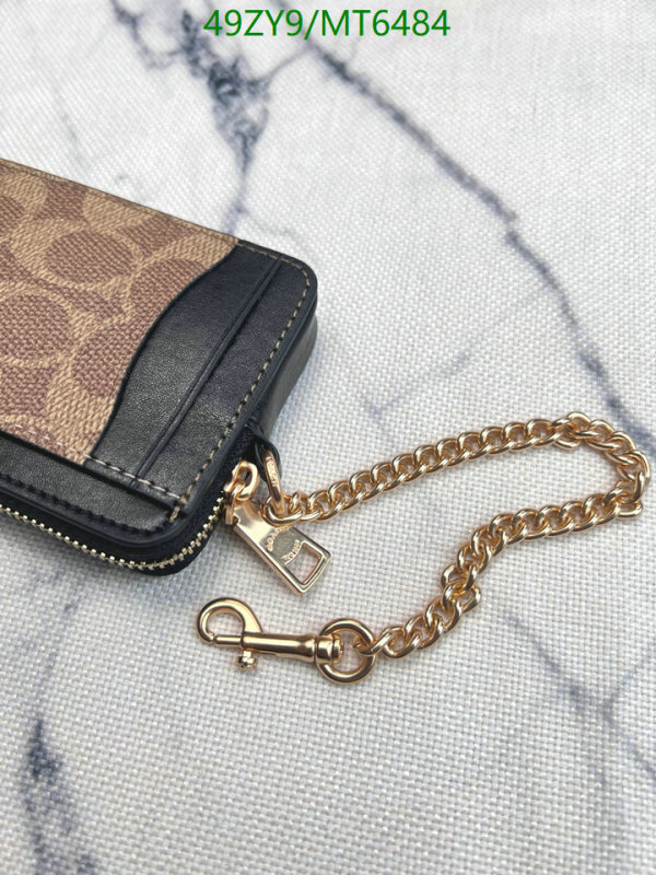 Coach Bag-(4A)-Wallet- Code: MT6484 $: 49USD