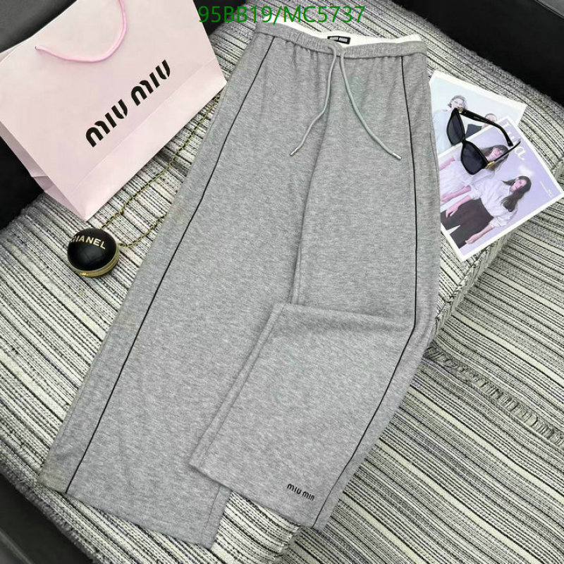 Clothing-MIUMIU Code: MC5737 $: 95USD