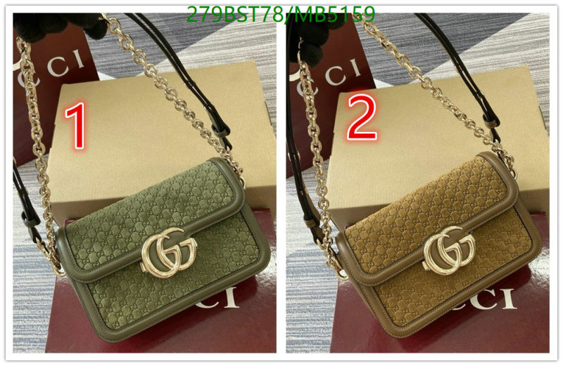 Gucci Bag-(Mirror)-Crossbody- Code: MB5159 $: 279USD