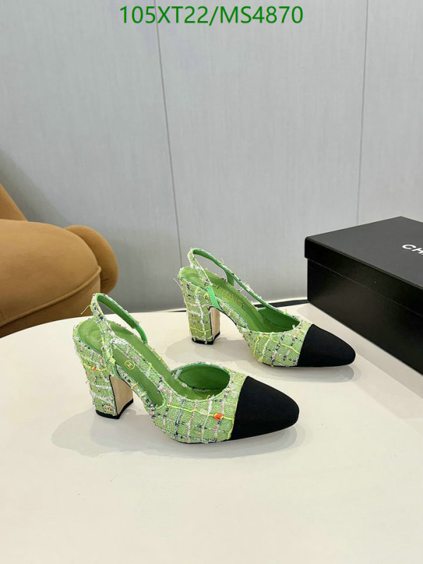 Women Shoes-Chanel Code: MS4870 $: 105USD