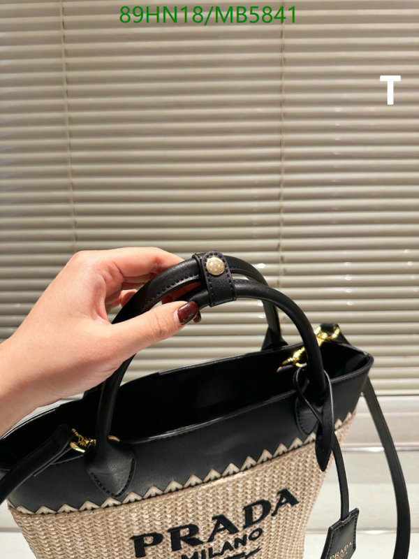 Prada Bag-(4A)-Handbag- Code: MB5841 $: 89USD