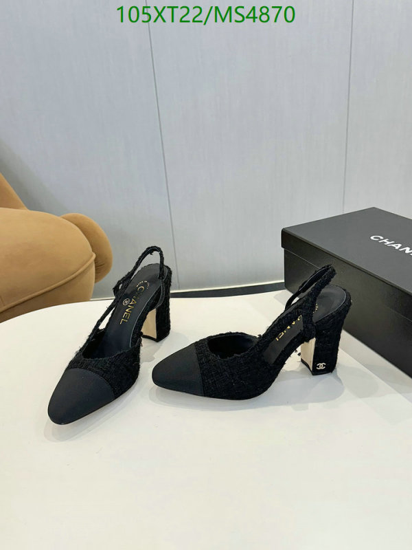 Women Shoes-Chanel Code: MS4870 $: 105USD