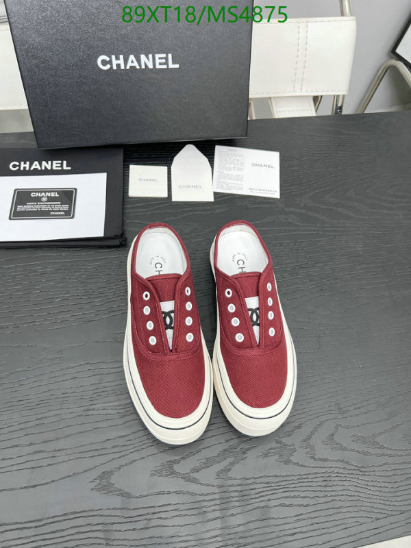 Women Shoes-Chanel Code: MS4875 $: 89USD