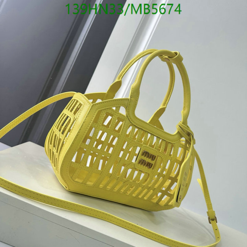 Miu Miu Bag-(4A)-Handbag- Code: MB5674 $: 139USD