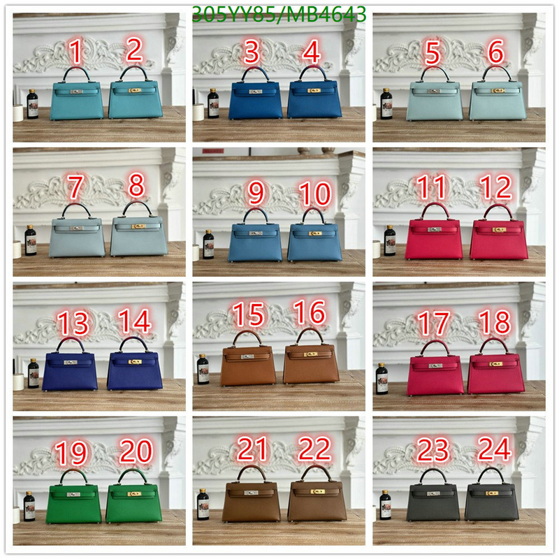 Hermes Bag-(Mirror)-Kelly- Code: MB4643 $: 305USD