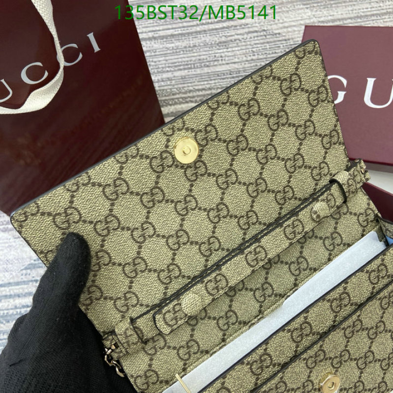 Gucci Bag-(Mirror)-Crossbody- Code: MB5141 $: 135USD