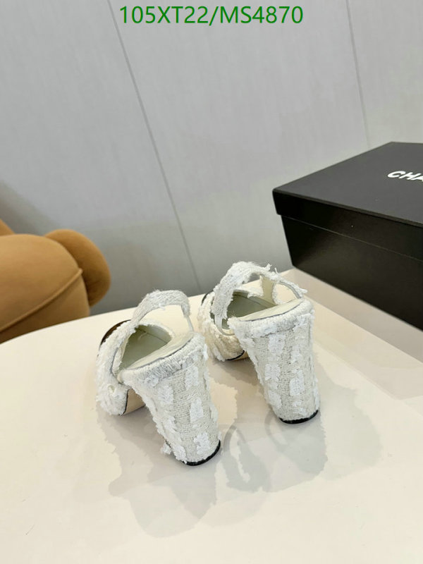 Women Shoes-Chanel Code: MS4870 $: 105USD